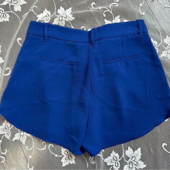 Aritzia Babaton Blue Antoine Shorts Sz 00 - Picture 3 of 10